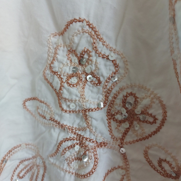 COSTA BLANCA | White Embroidered Skirt - Picture 3 of 7